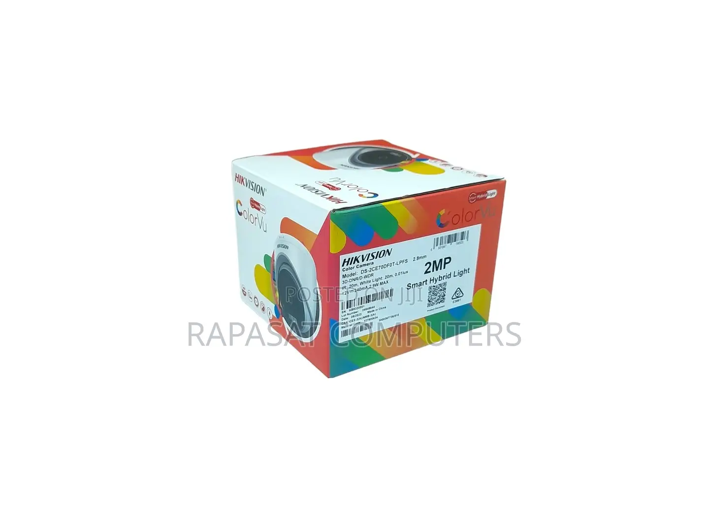 Hikvision Ds-2ce70dfot-LPFS 2mp Colourvu Indoor