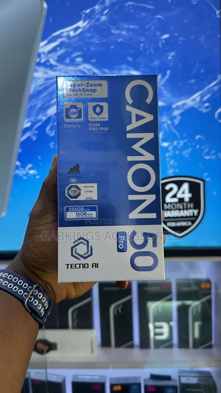 New Tecno Camon 50 Pro 256 GB