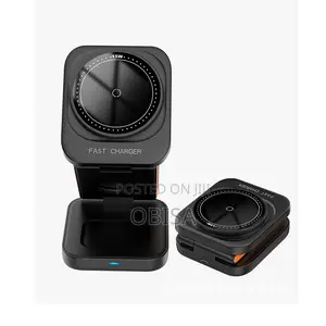 Vertical Foldable Three-in-One Wireless Charger