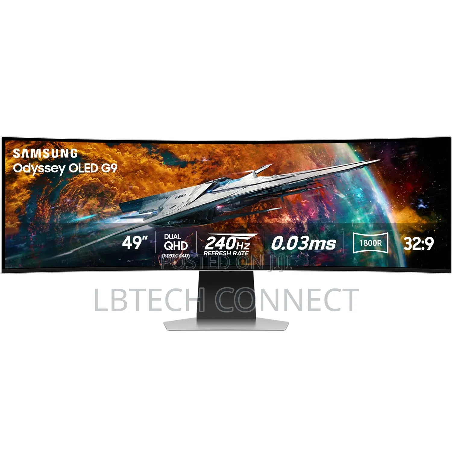 Samsung 49" Odyssey Oled G9 (G95sc) Curved Smart Gaming Monitor