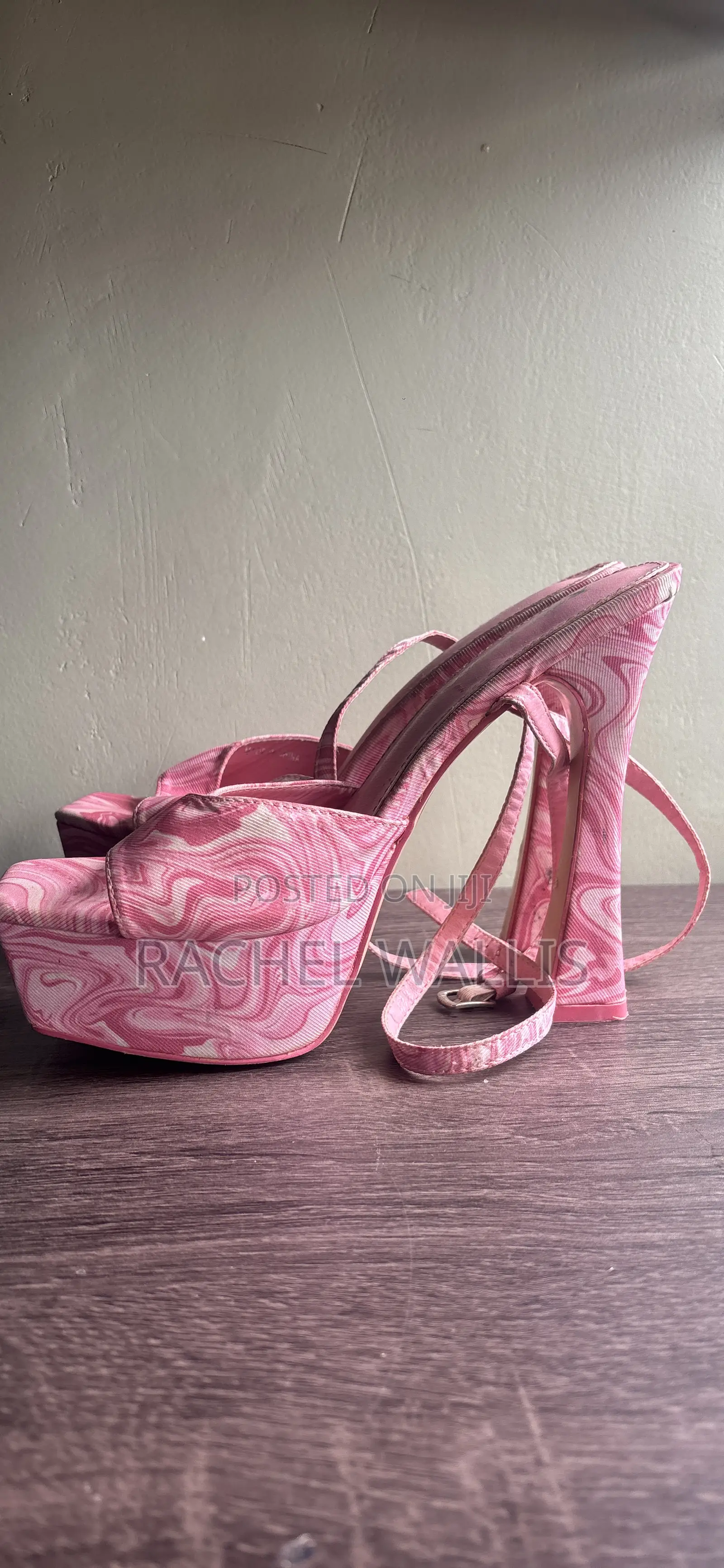 Pink Platform Heels