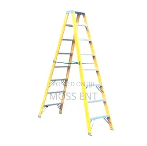 2x9 Fiberglass Step Ladder Double Side - Ldgf2009r