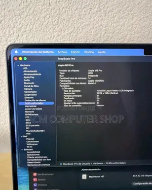New Apple MacBook Pro 2023 M3 Pro 14-inch 18GB Apple M3 Pro SSD 512GB