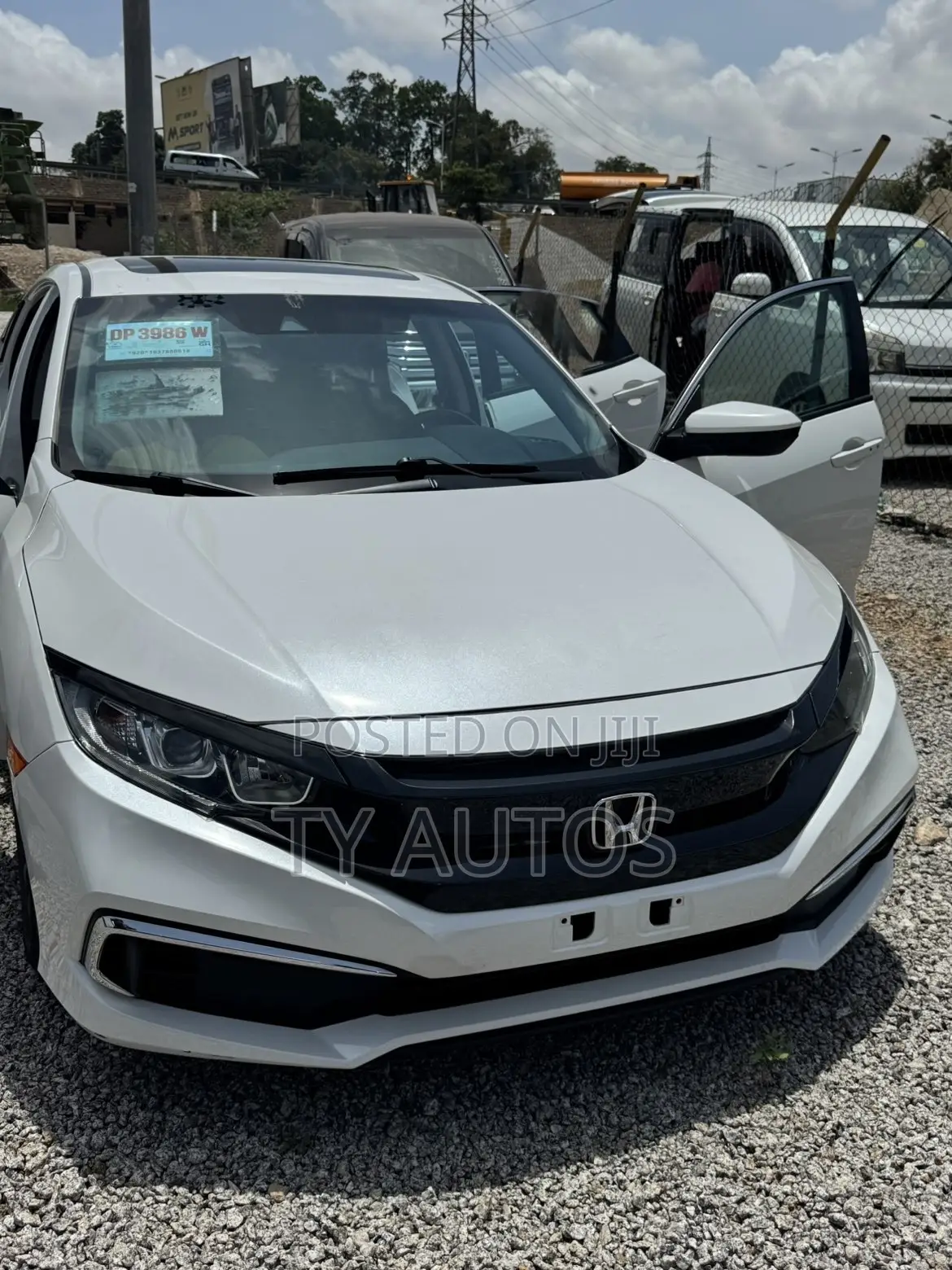 Honda Civic EX Sedan 2019 White