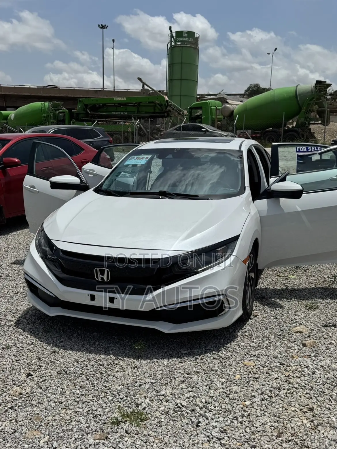 Honda Civic EX Sedan 2019 White