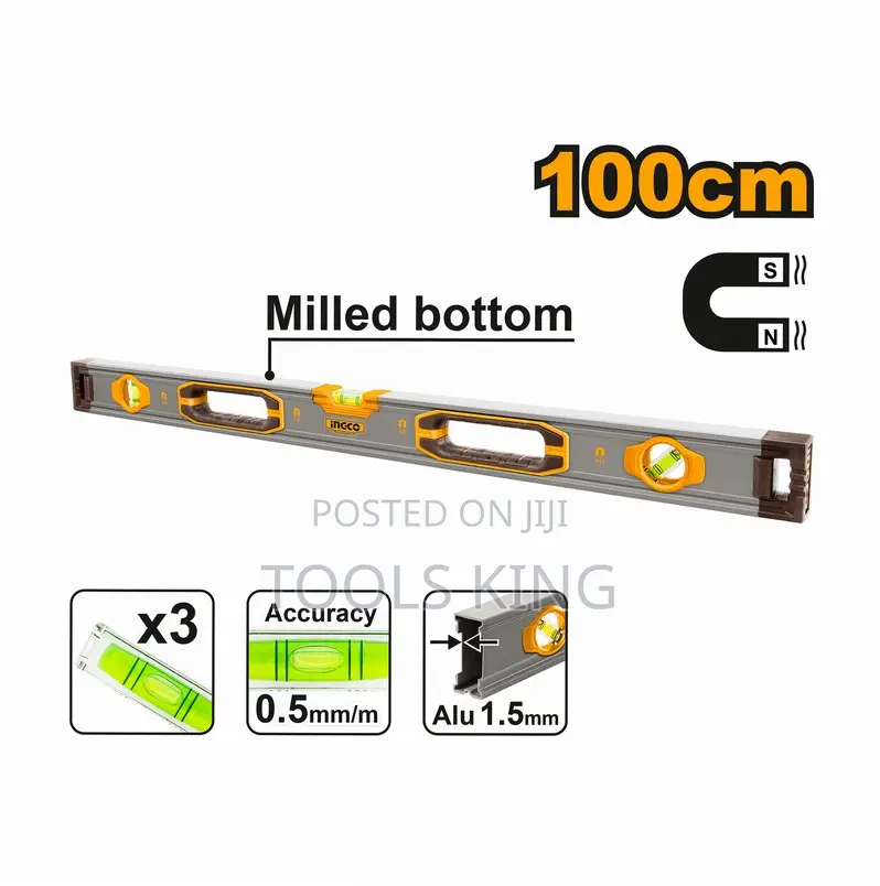Spirit Level With Powerful - Hsl38100m