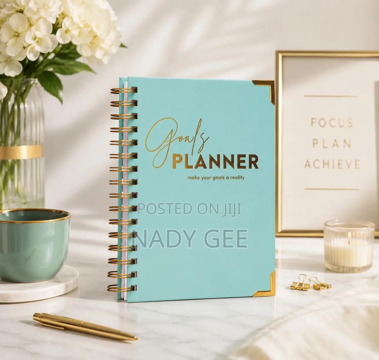 Undated A5 Goal Planner