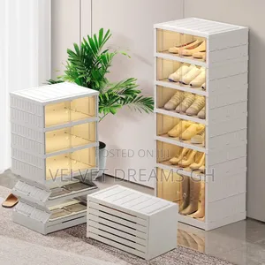 Luxury Single-Sided Shoe Rack