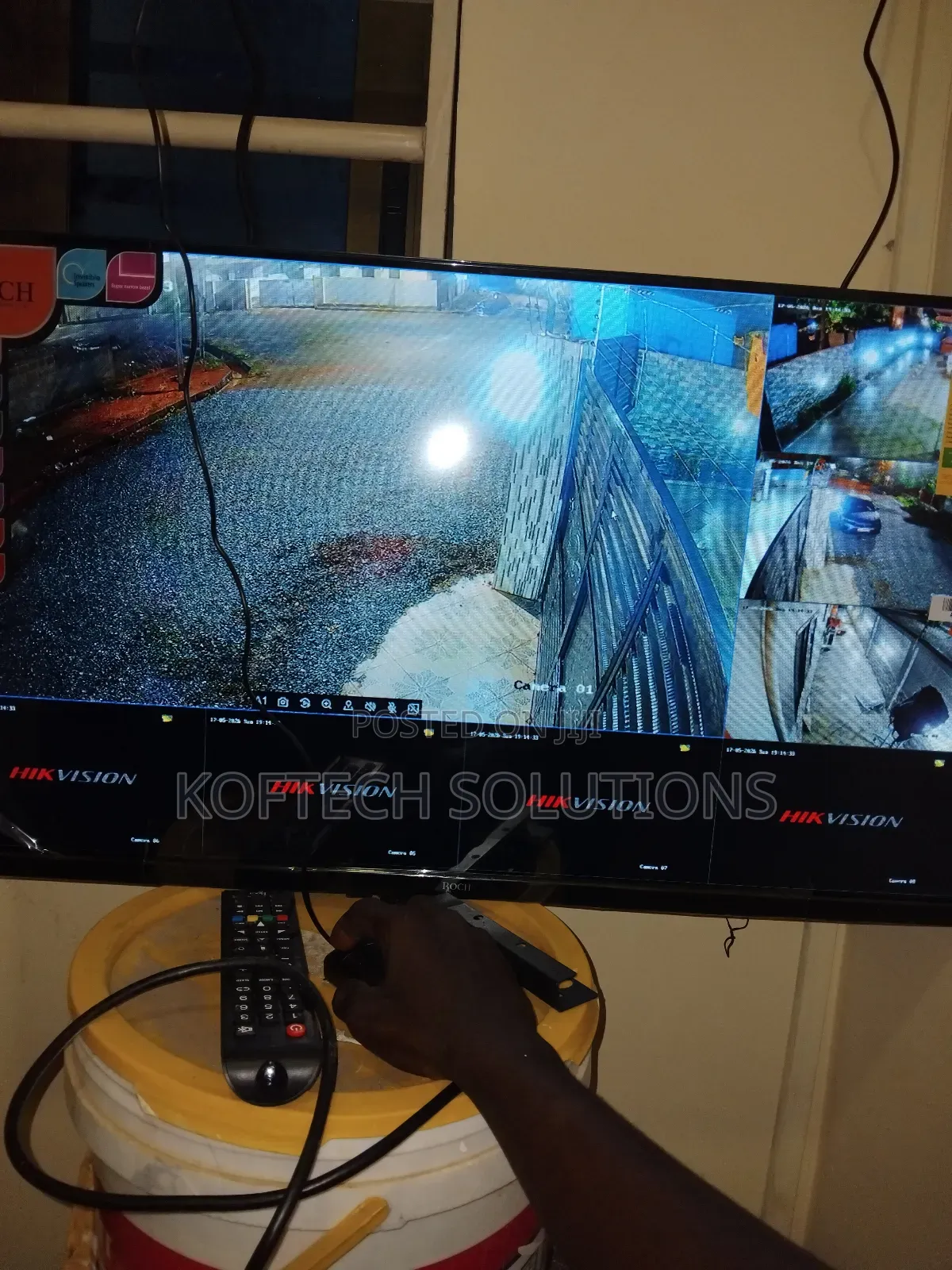 Professional CCTV Technician