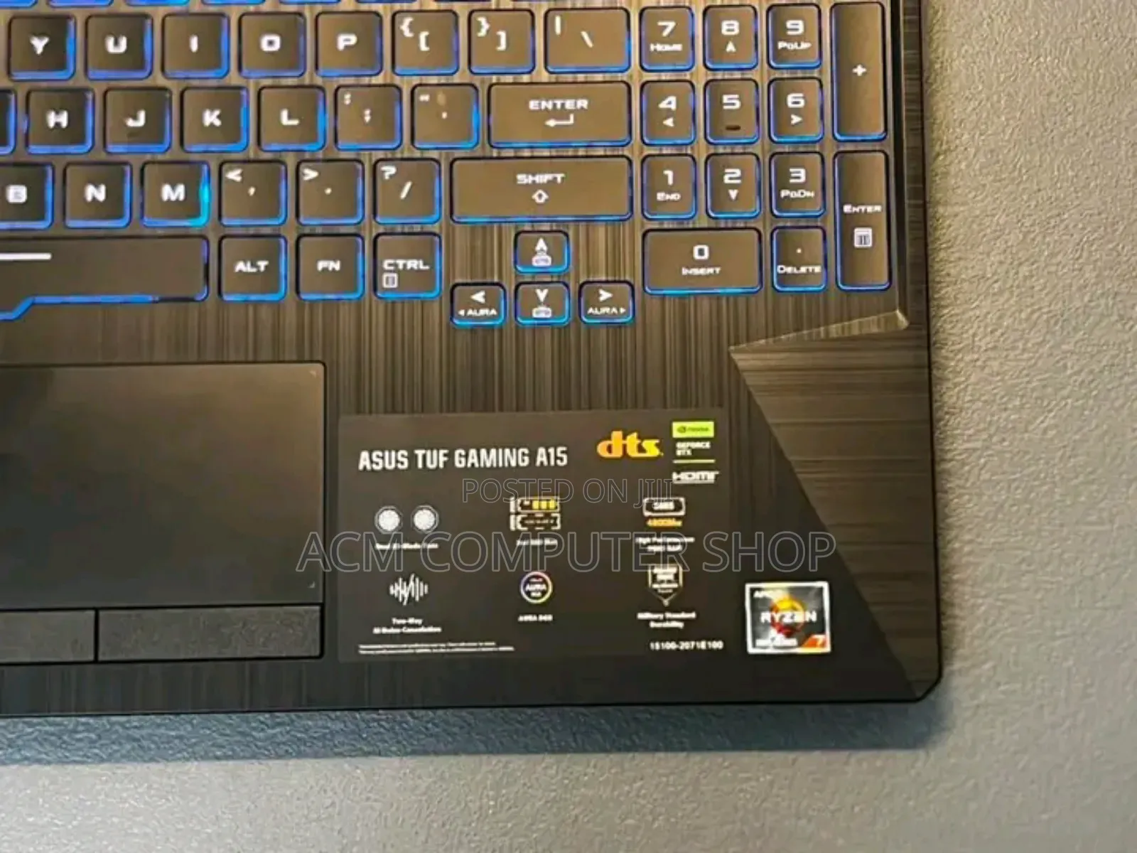 New Laptop Asus TUF Gaming A15 16GB AMD Ryzen 7 SSD 512GB