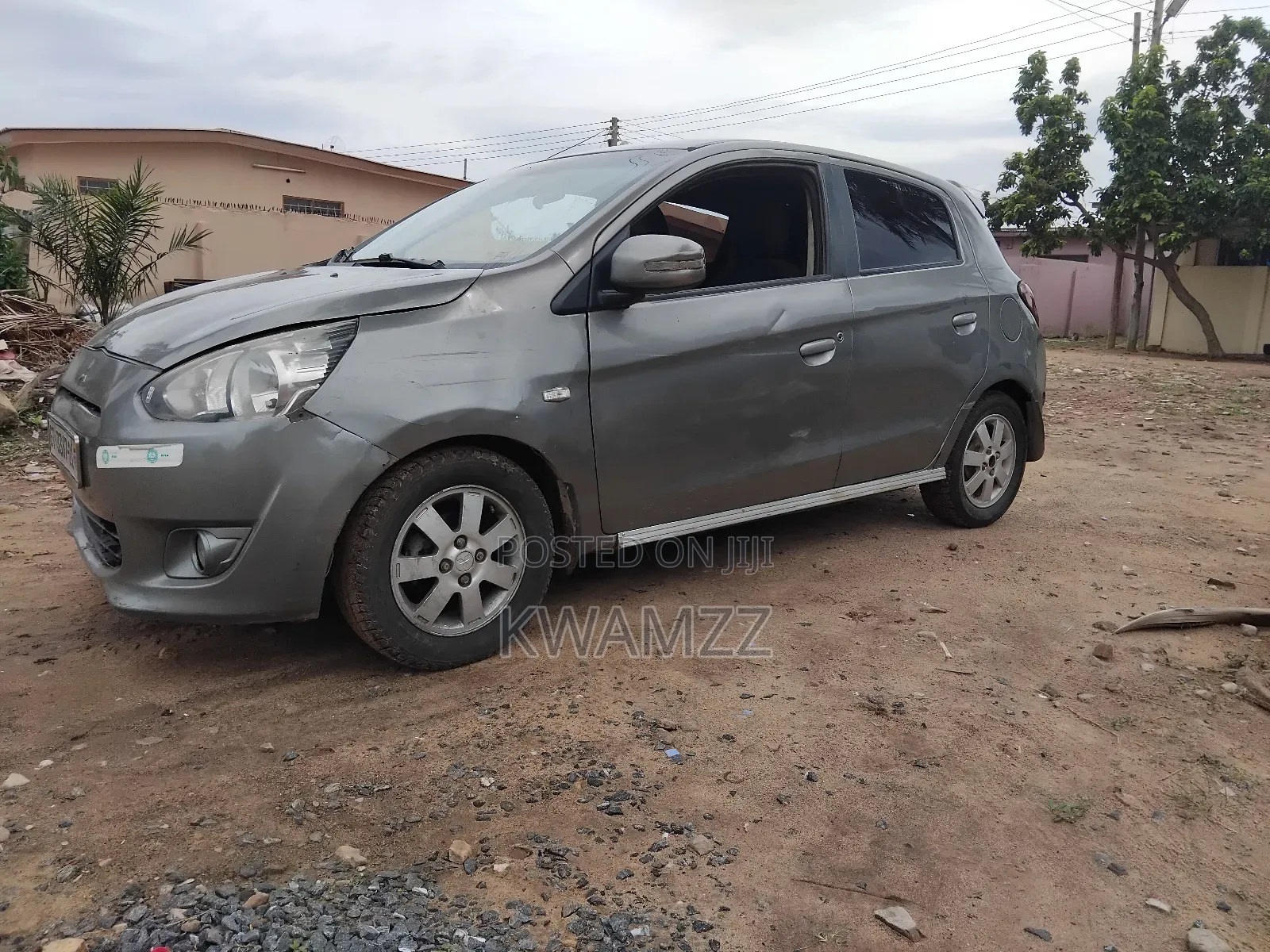Mitsubishi Mirage ES 4dr Hatchback (1.2L 3cyl CVT) 2015 Gray