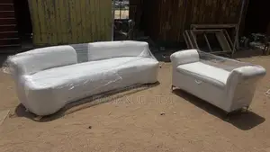 The High Quality White Material Use for Stylish Design Sofa and Table