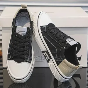 Canvas Skateboarding Shoes - Blu