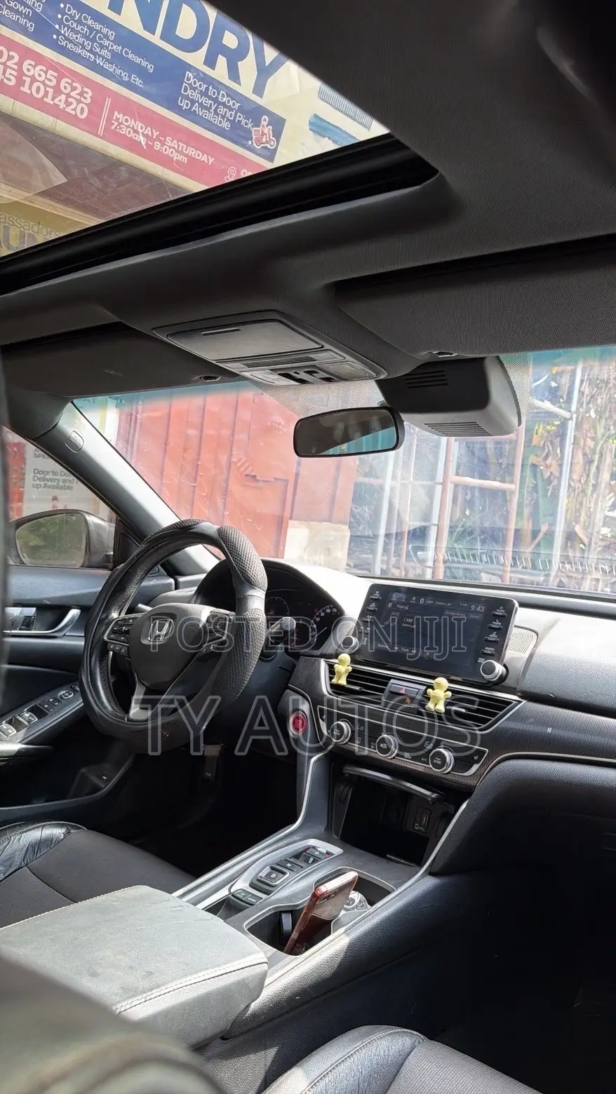 Honda Accord Sport (2.0L 4cyl Turbo 10A) 2019 Black