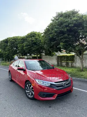 Honda Civic EX 4dr Sedan (2.0L 4cyl) 2017 Red