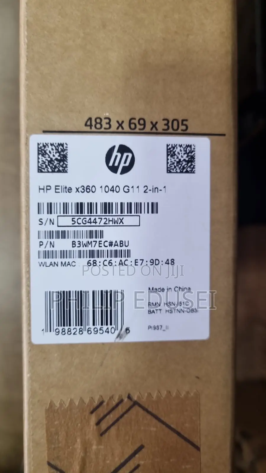 New Laptop HP EliteBook X360 1040 G11 32GB Intel Core Ultra 7 SSD 512GB