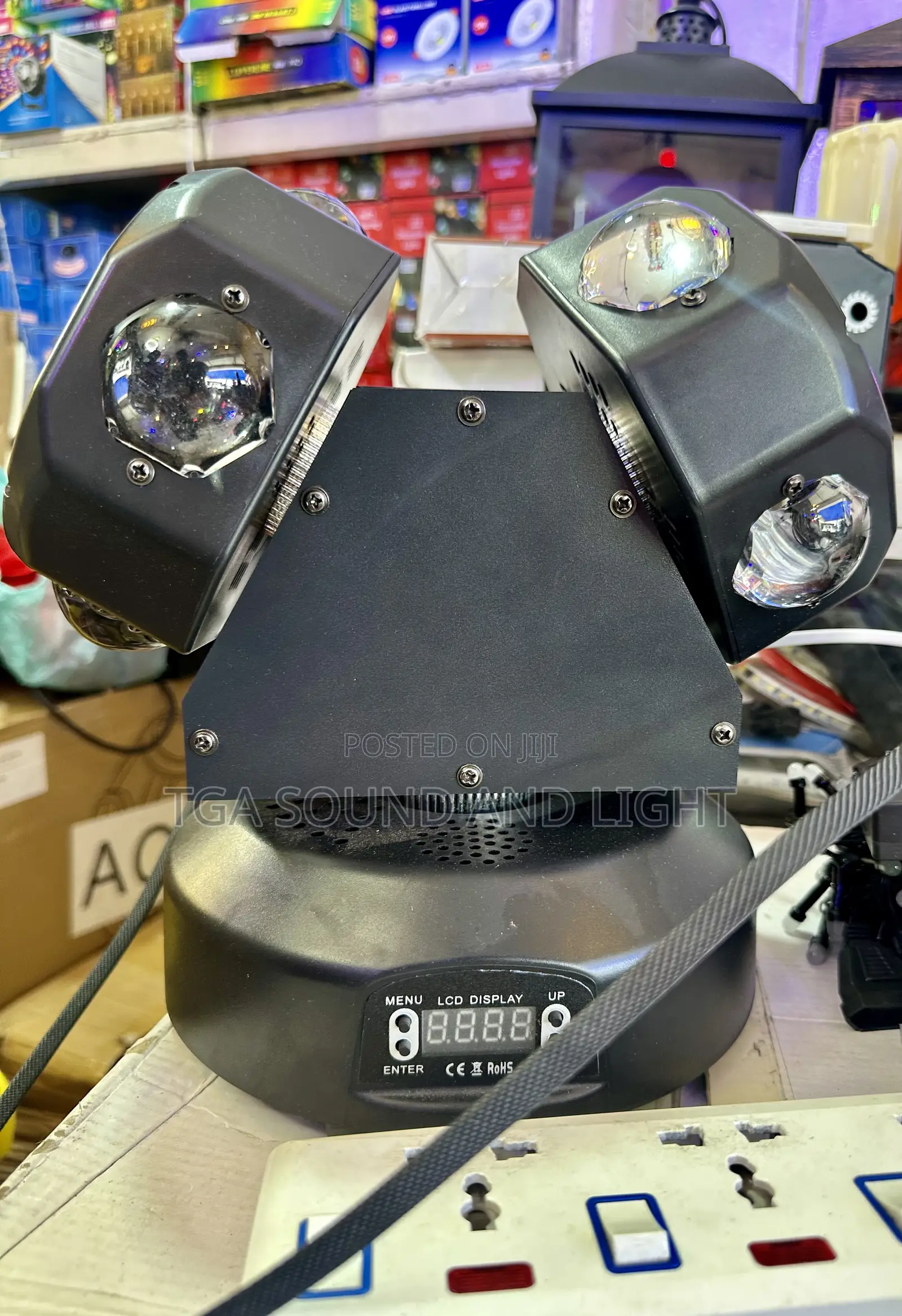 Double Arm Moving Head Light [Beam+Laser]