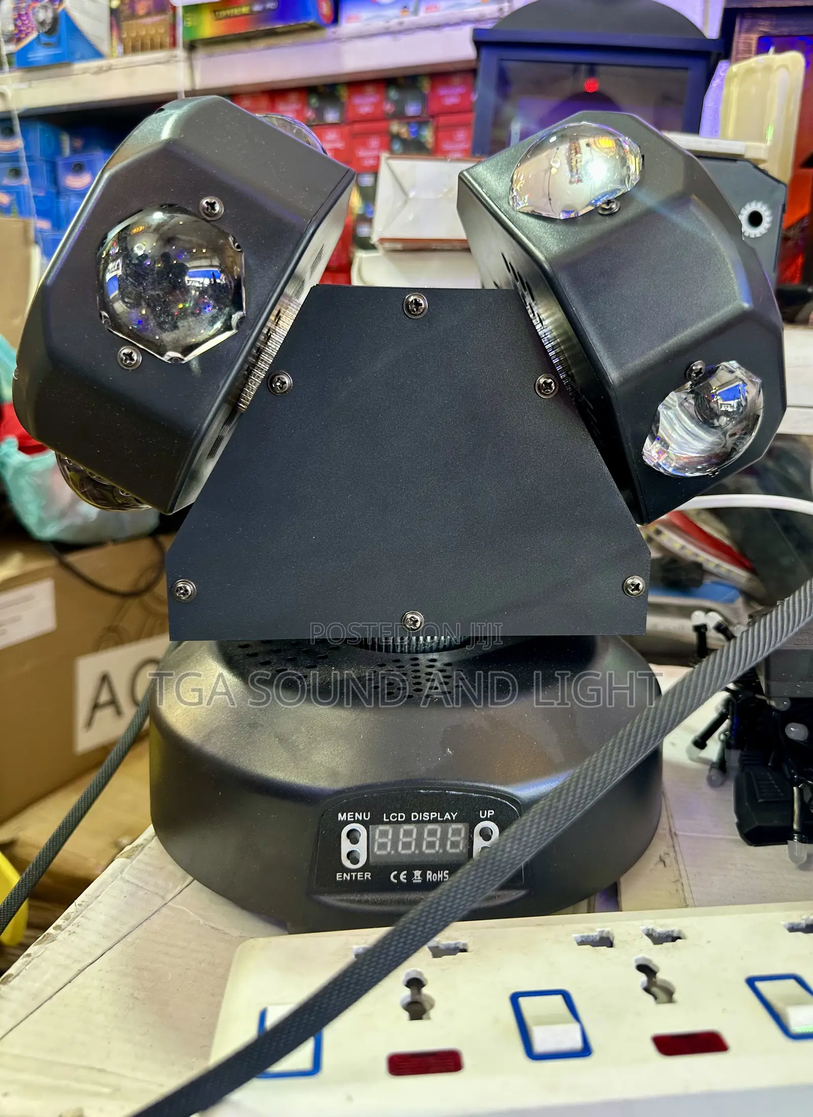 Double Arm Moving Head Light [Beam+Laser]