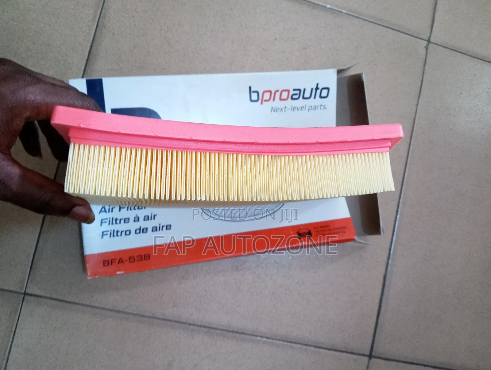 10776. Original Pro Auto Jeep Cherokee Air Filter Imported From Usa