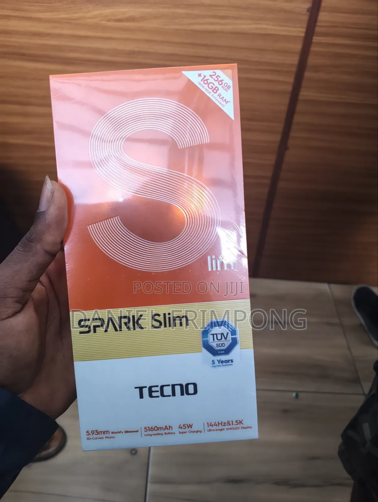 New Tecno Spark Slim 256 GB Black