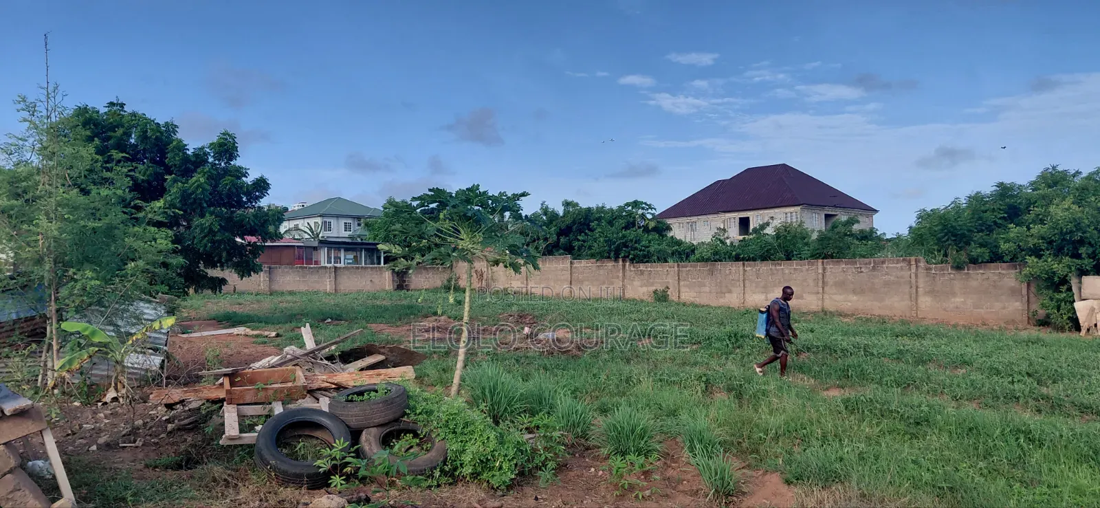 Titled 4 Plots of Roadside Land for Sale at Kokrobite Aglow Junction