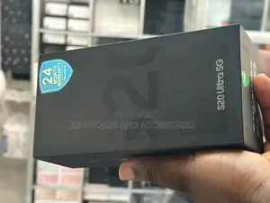 New Samsung Galaxy S20 Ultra 5G 256 GB Black