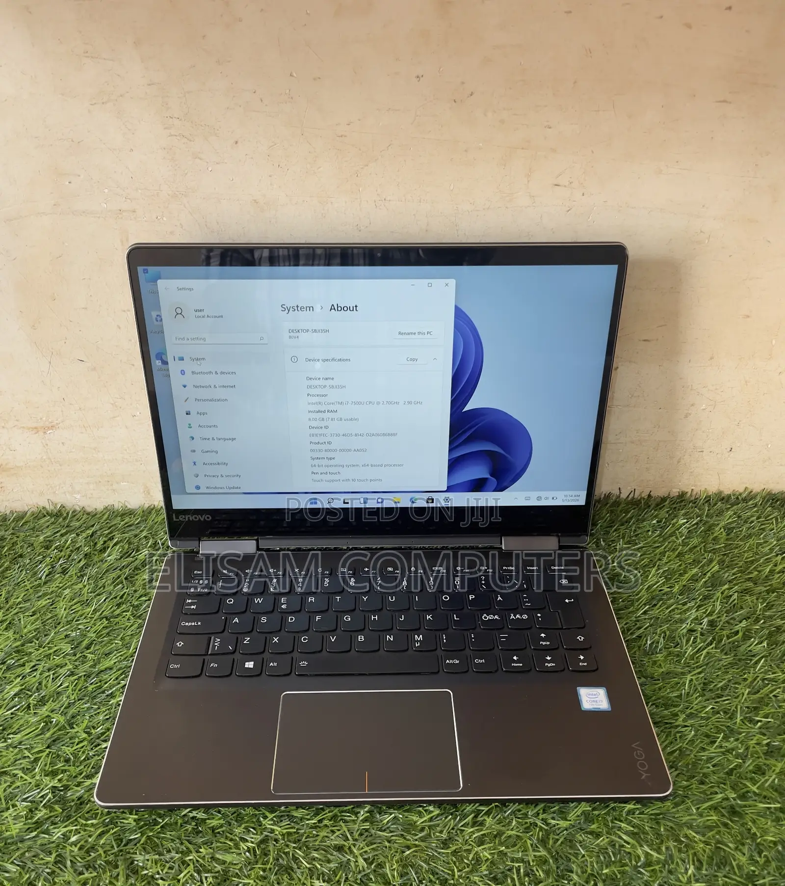 Laptop Lenovo Yoga 710 8GB Intel Core i7 SSD 256GB