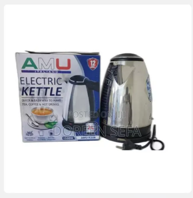 Brand New Amu Italiano 2.0l Electric Kettle