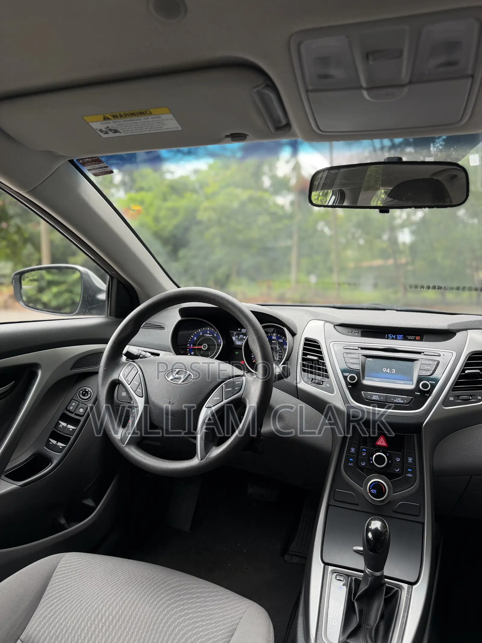 Hyundai Elantra SE Sedan FWD (1.8L 4cyl 6A) 2016 Silver