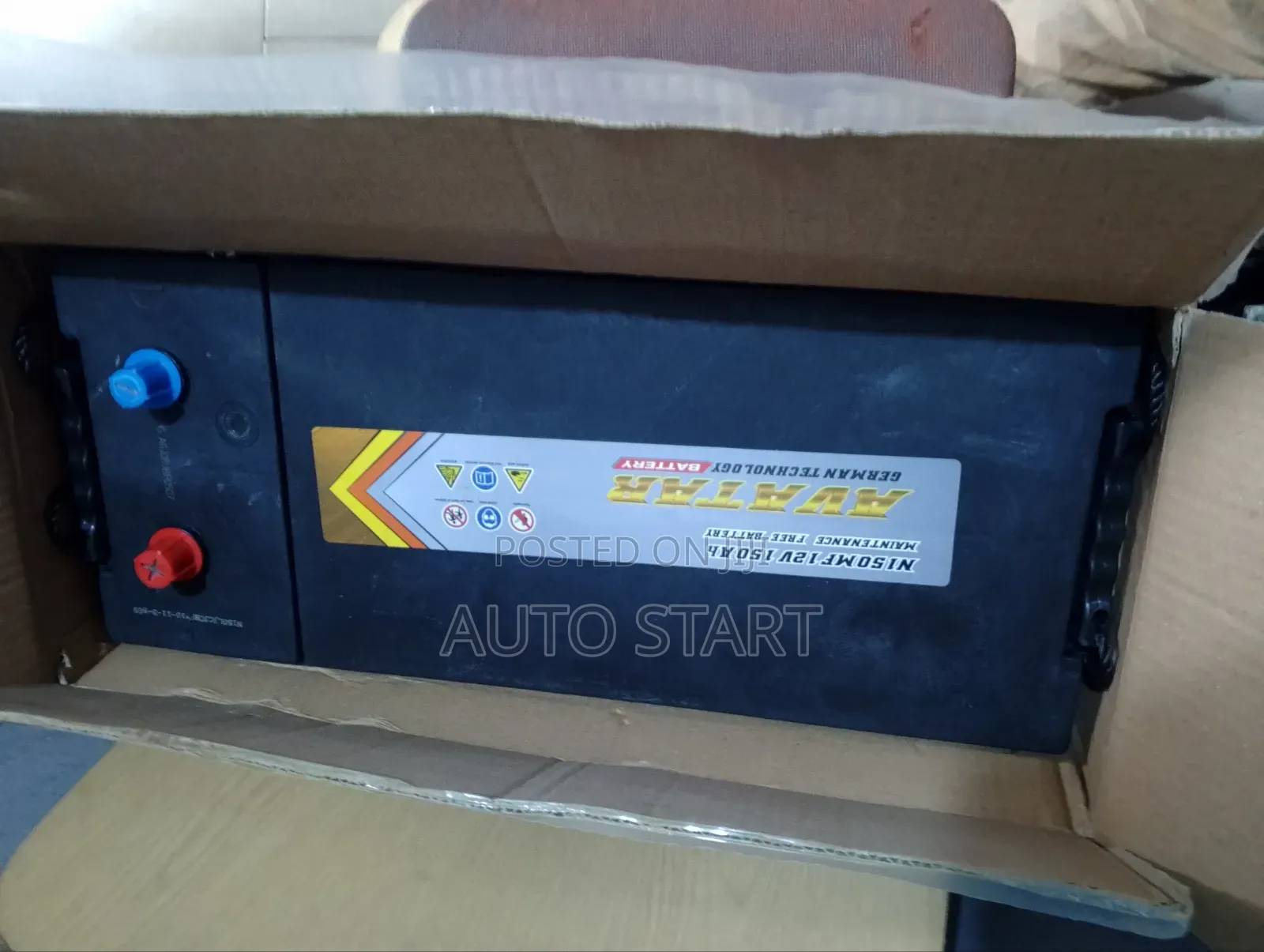Car Battery 150ah+ Free Delivery Within Accra