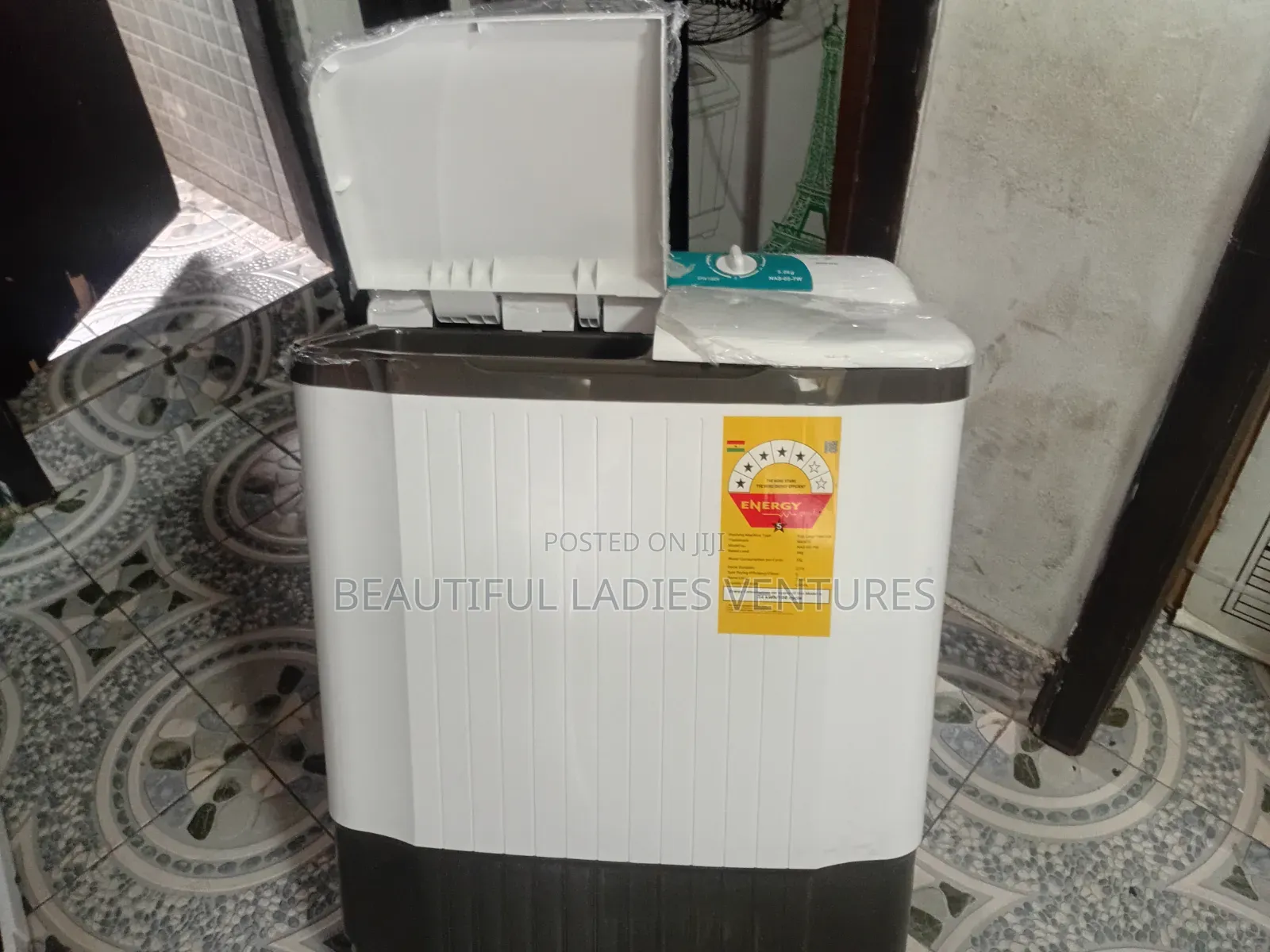 Compact Nasco 5kg Laundry Washer With Easy Controls