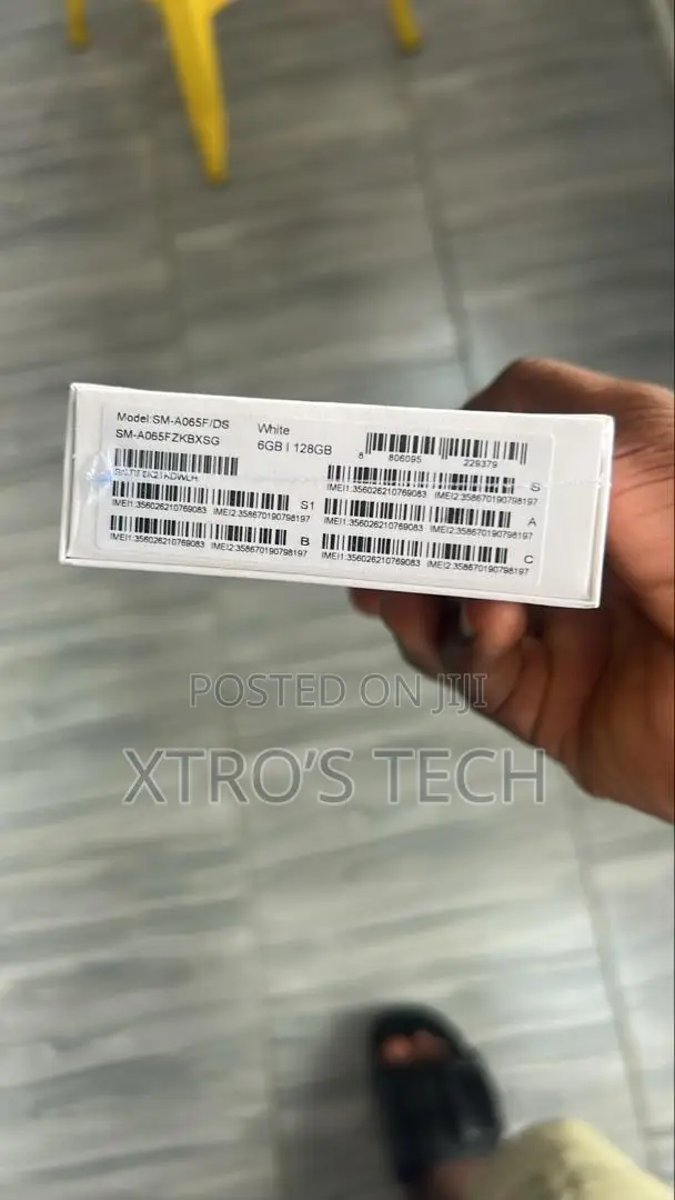 New Samsung Galaxy A06 128 GB White