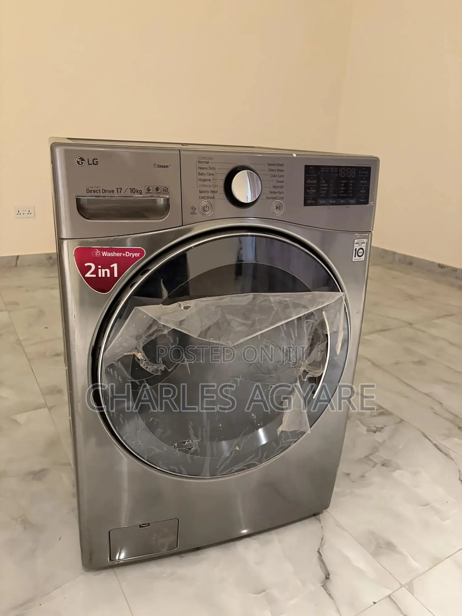Lg Washing Machine (Inverterdirect Drive 17/ /10kg)