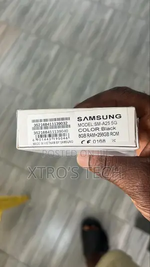 New Samsung Galaxy A25 256 GB Black