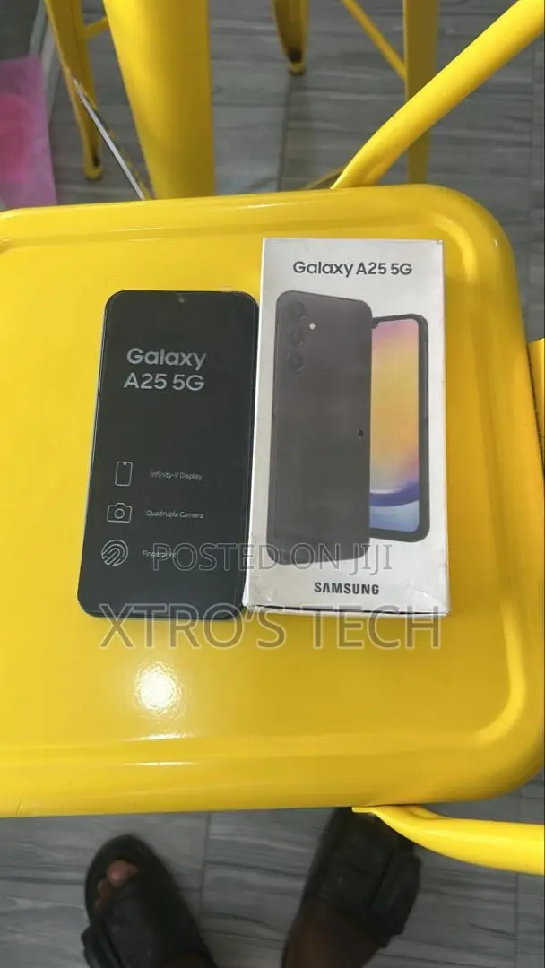 New Samsung Galaxy A25 256 GB Black