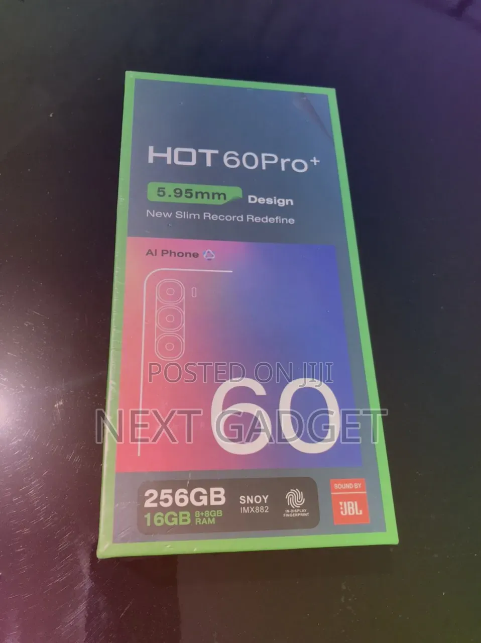 New Infinix Hot 60 Pro+ 128 GB Black