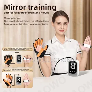 Rehabilitation Robot Gloves for Stroke Recovery Hand Function
