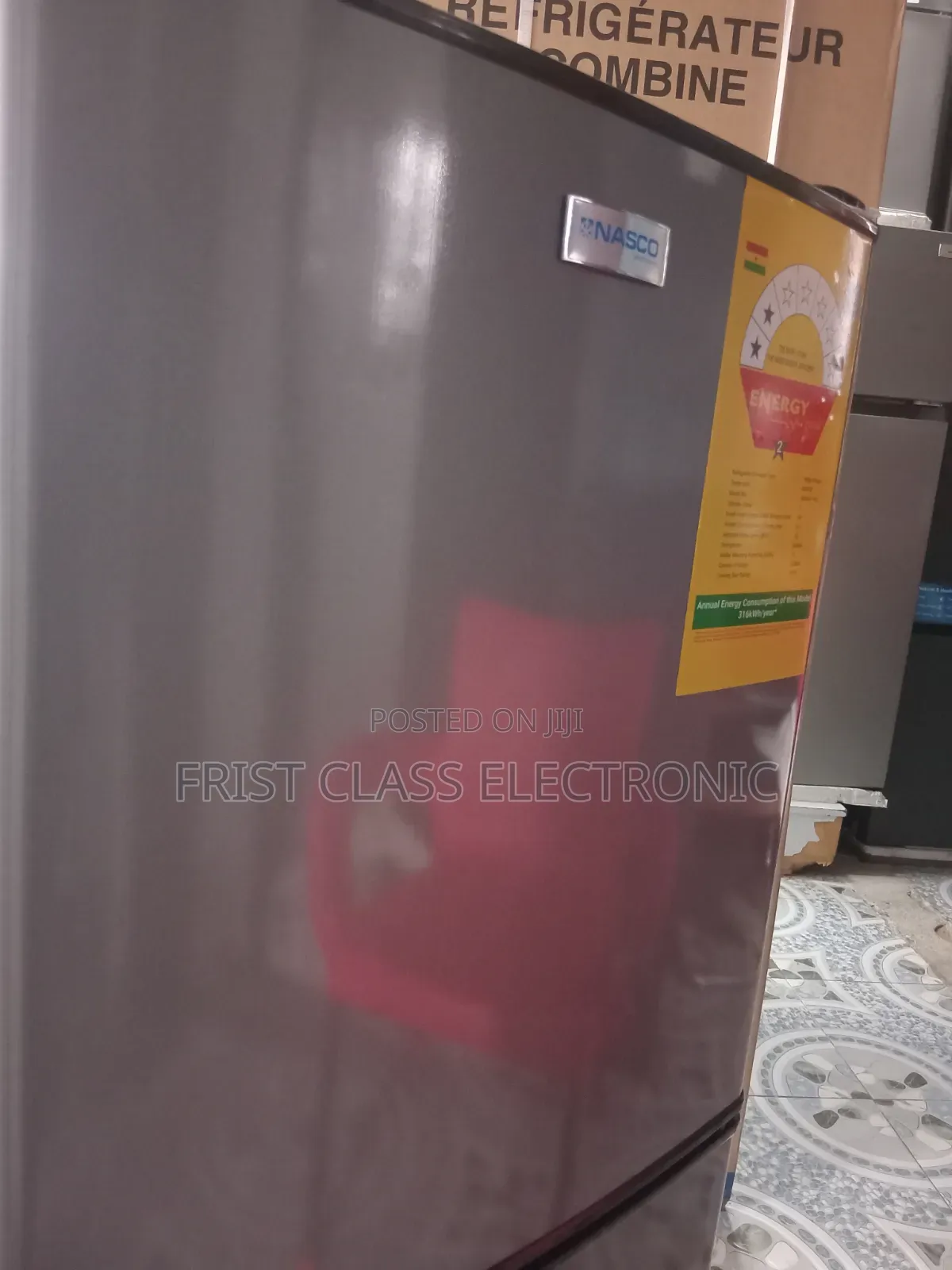 Nasco Fridge Silver Order. Fridge That Works Silently