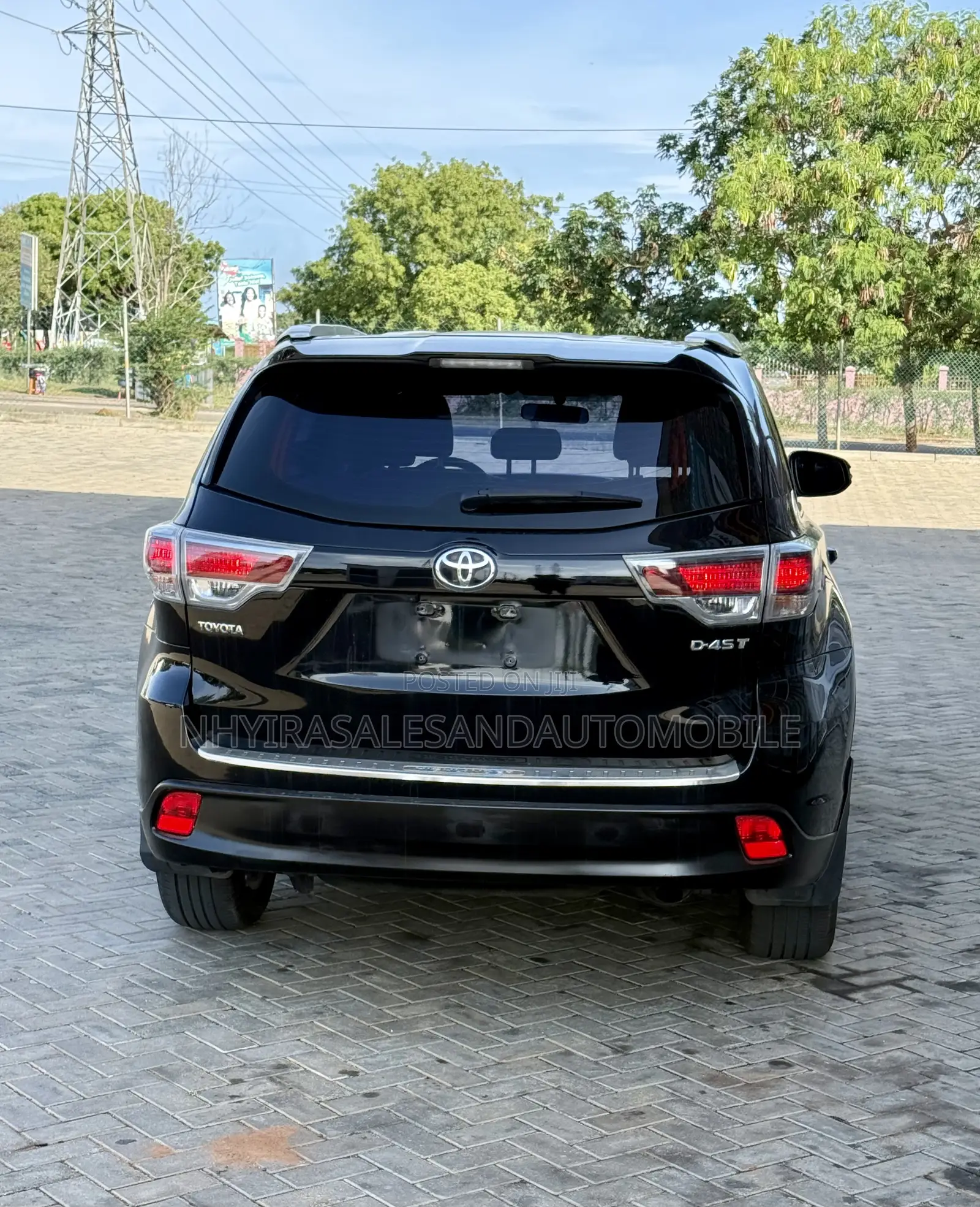 Toyota Highlander LE 4x2 (2.7L 4cyl 6A) 2017 Black
