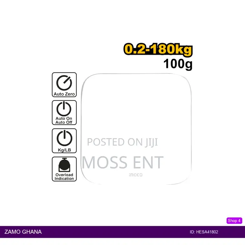 Body Scale 180kg - Hesa41802