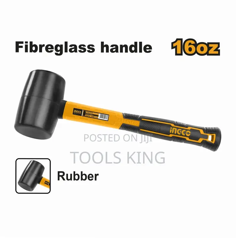 Rubber Hammer 16oz - Hruh8216