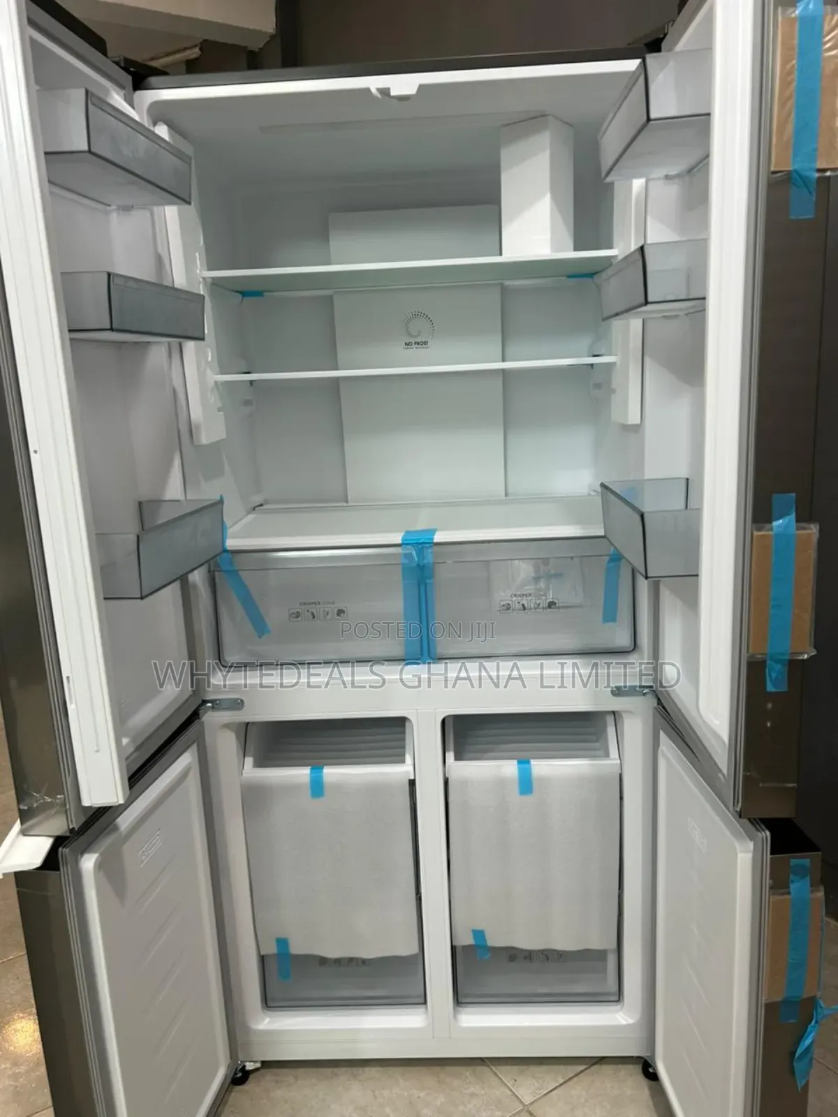 TCL 598l Inverter Refrigerator|Energy Saving|4-Doors