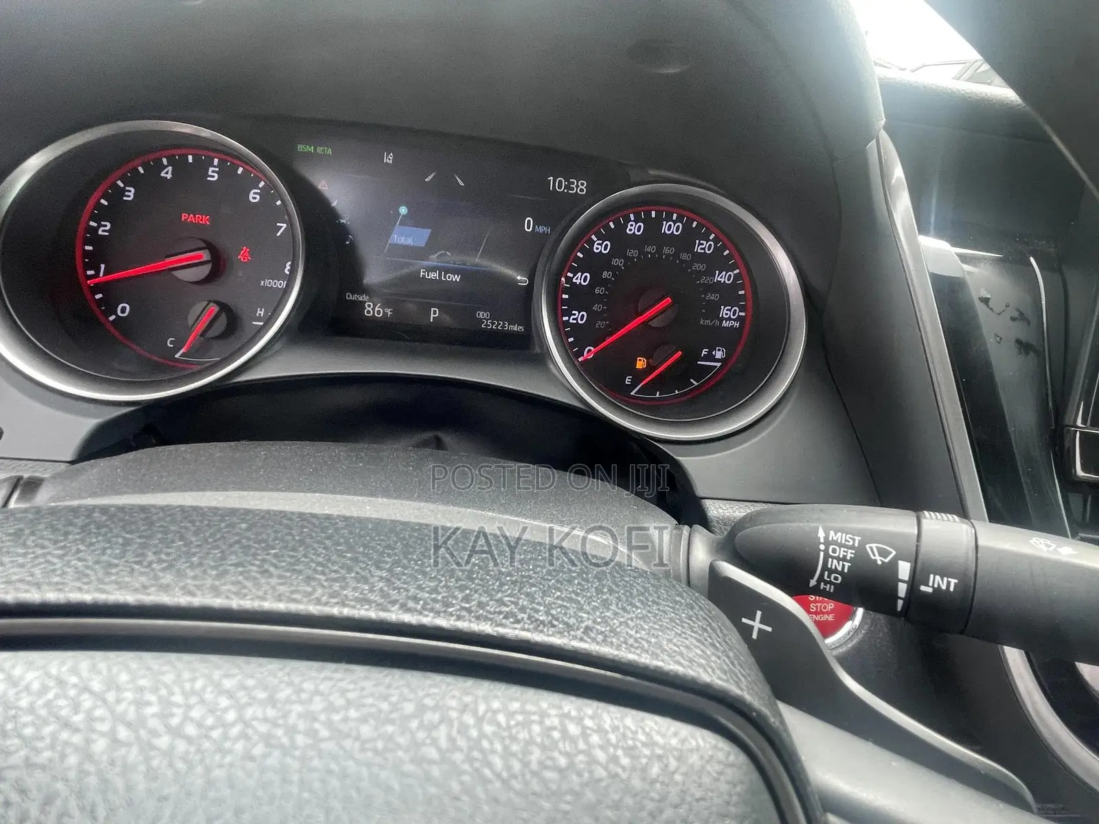 Toyota Camry XSE 2021 Red