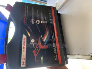 Smart Jump Starter With Compressor and Charging Ports