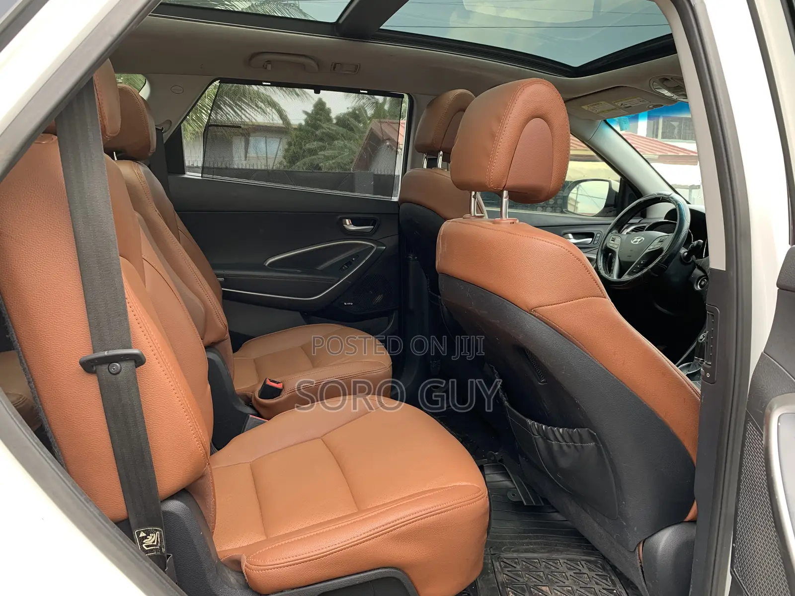 Hyundai Santa Fe 2013 White