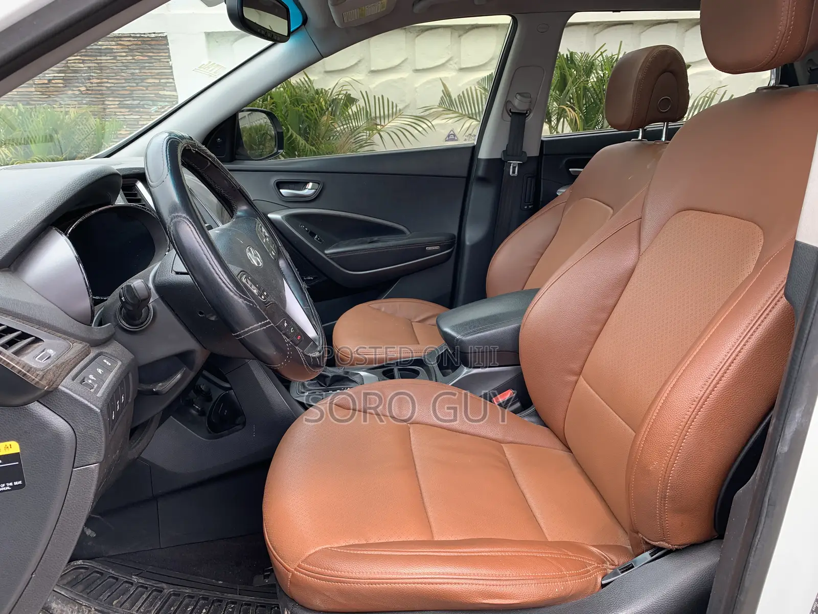 Hyundai Santa Fe 2013 White