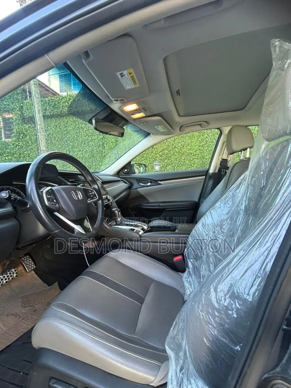 Honda Civic Touring Sedan 2020 Gray