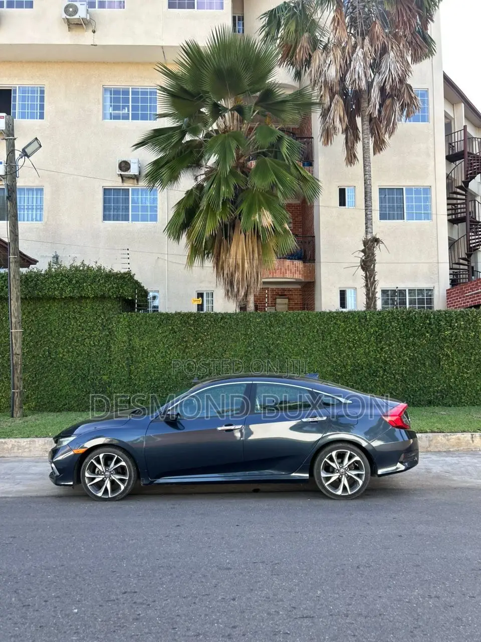 Honda Civic Touring Sedan 2020 Gray