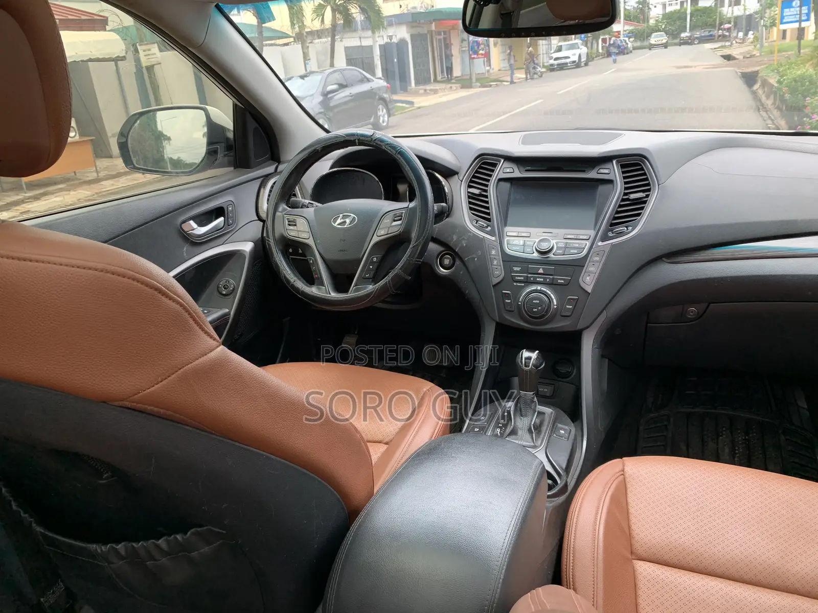 Hyundai Santa Fe 2013 White