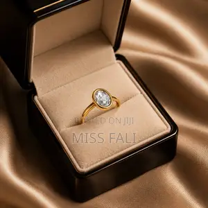 Celeste Solitaire Ring. Size 7-9.